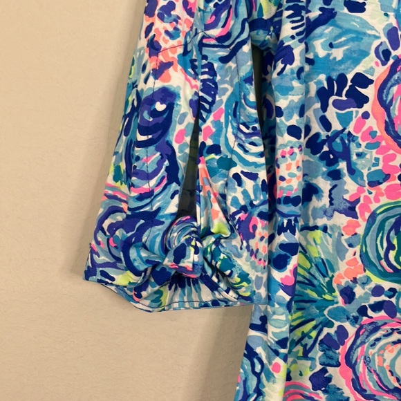 Lilly Pulitzer Preston oyster print cotton dress - Picture 3 of 8